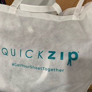 Quickzip king base and two zip sheets